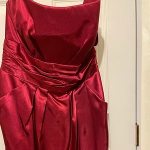 David’s Bridal Strapless Dress, new